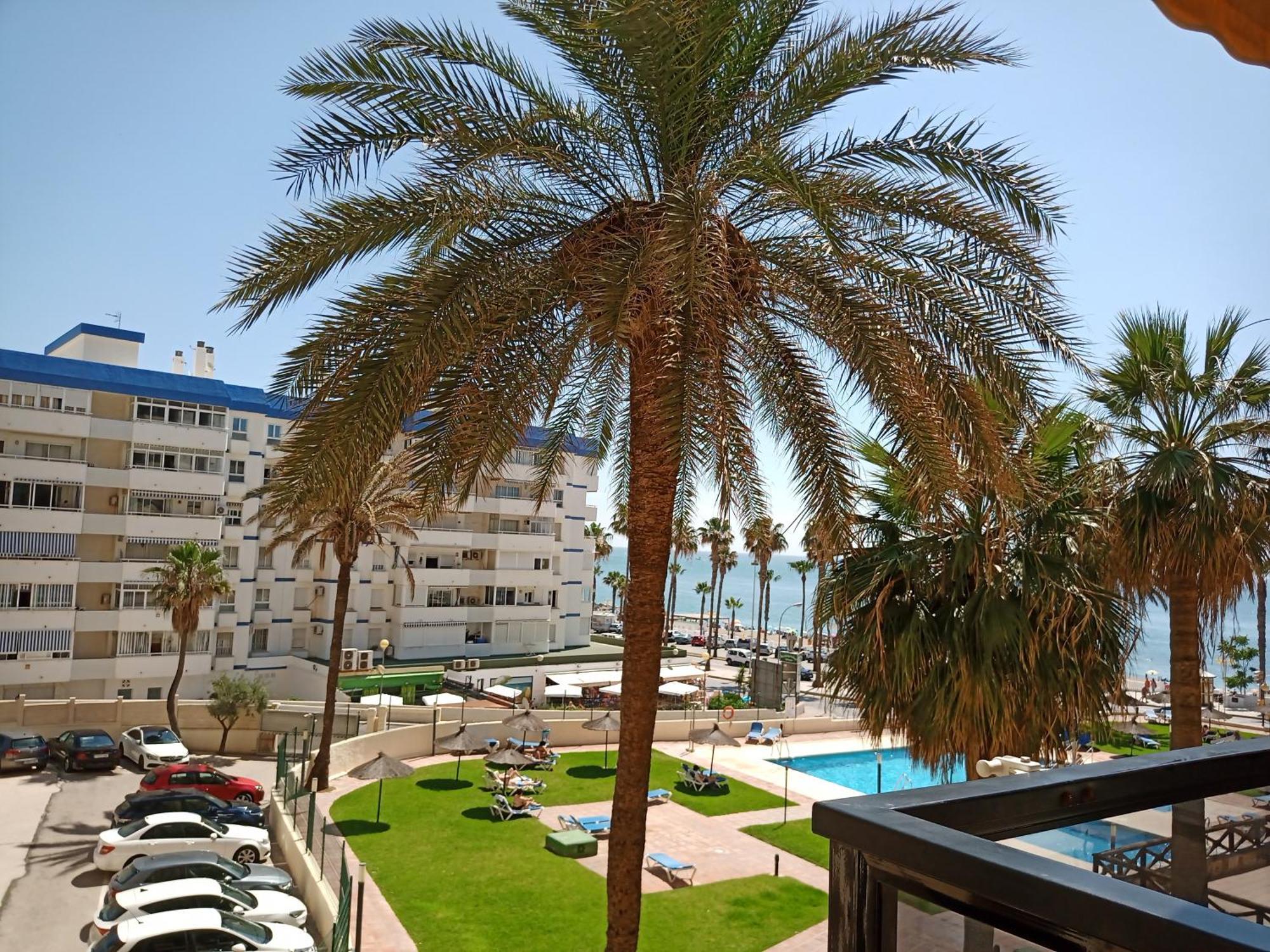 1 Paradise Of Benalmadena Costa Residencial Aloha Playa Vistas Al Mar, Front Beach Mini Duplex ภายนอก รูปภาพ
