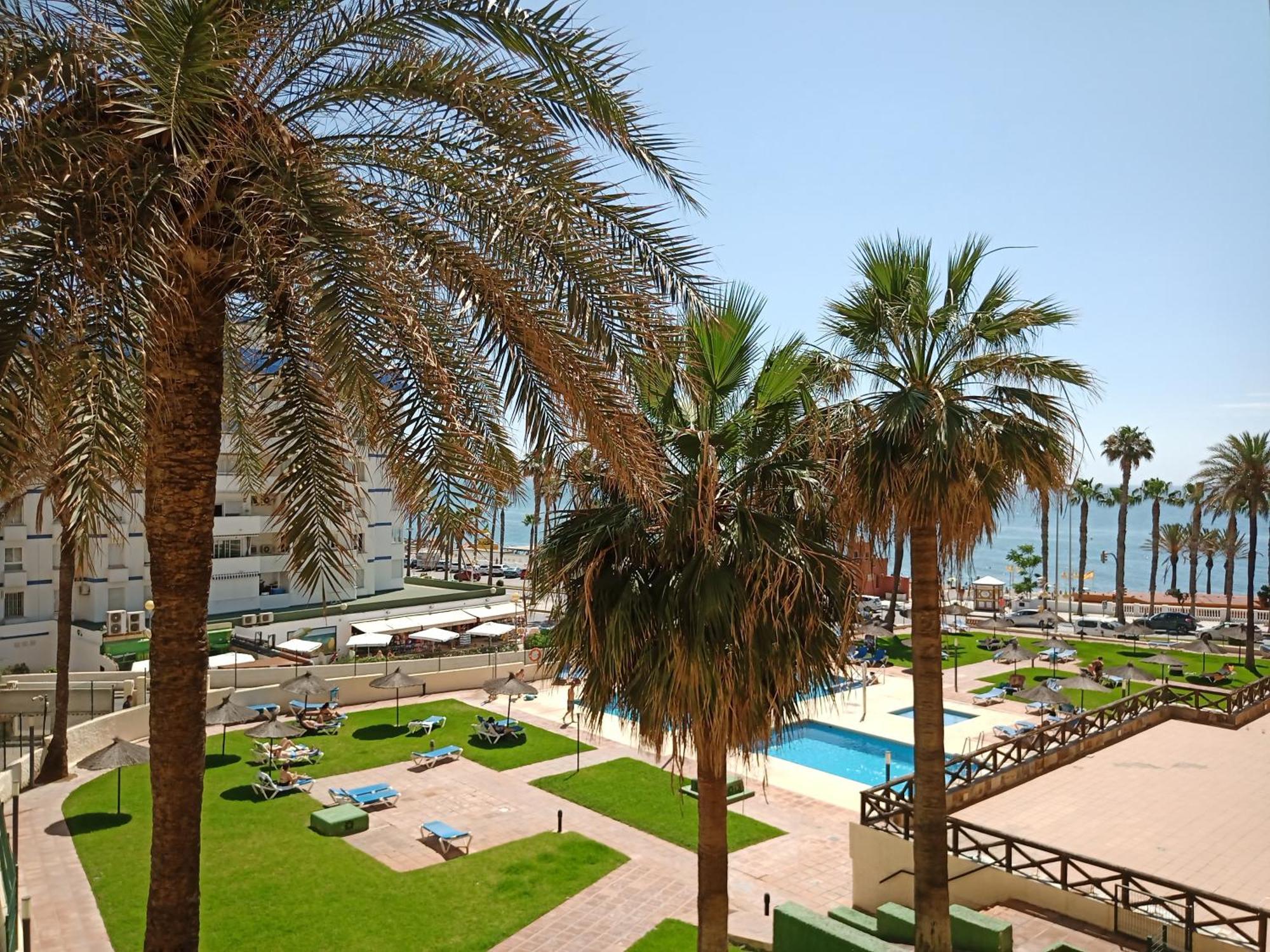 1 Paradise Of Benalmadena Costa Residencial Aloha Playa Vistas Al Mar, Front Beach Mini Duplex ภายนอก รูปภาพ