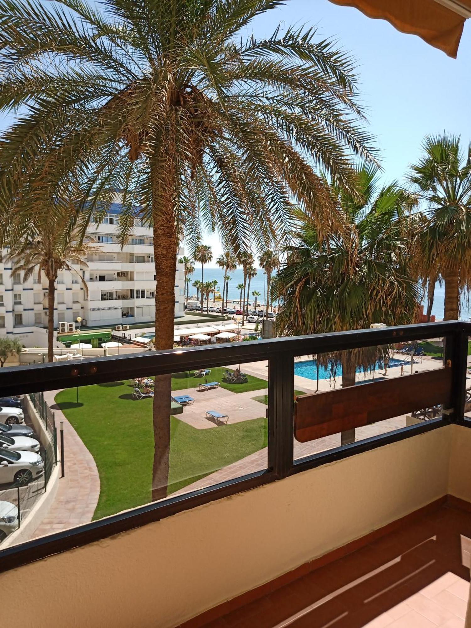 1 Paradise Of Benalmadena Costa Residencial Aloha Playa Vistas Al Mar, Front Beach Mini Duplex ภายนอก รูปภาพ